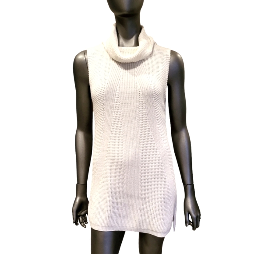 158. Motive Long Tunic Cowl Neck Sweater - Size Medium